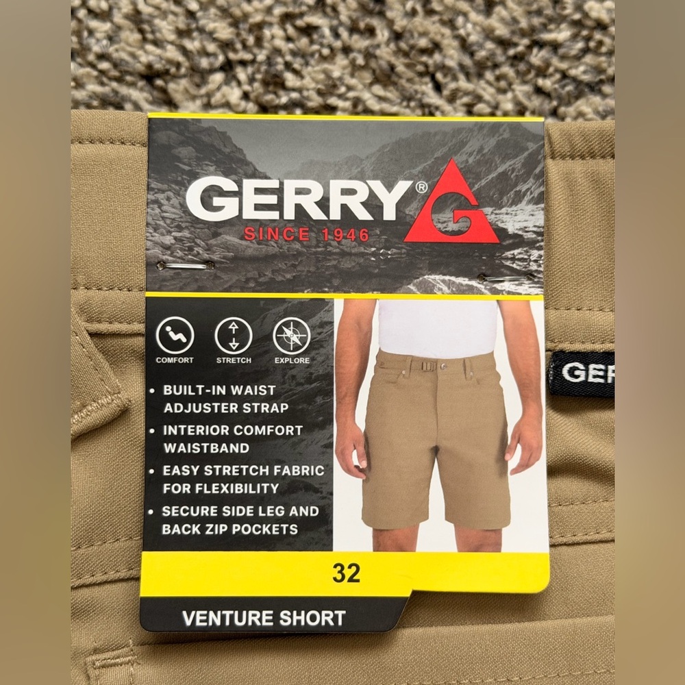 Gerry Venture Short Tan Men’s 32